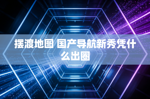 摆渡地图 国产导航新秀凭什么出圈