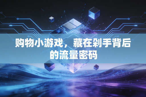 购物小游戏,藏在剁手背后的流量密码