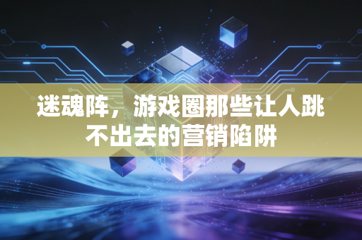 迷魂阵，游戏圈那些让人跳不出去的营销陷阱