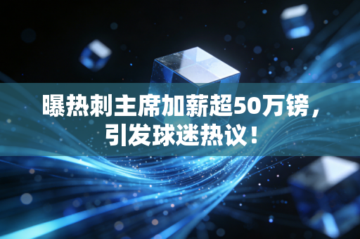 曝热刺主席加薪超50万镑，引发球迷热议！