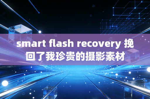 smart flash recovery 挽回了我珍贵的摄影素材