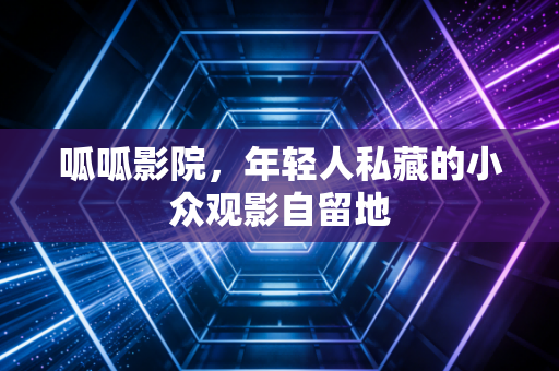 呱呱影院，年轻人私藏的小众观影自留地