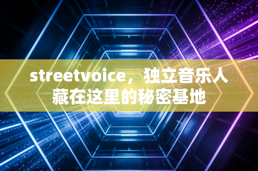 streetvoice，独立音乐人藏在这里的秘密基地