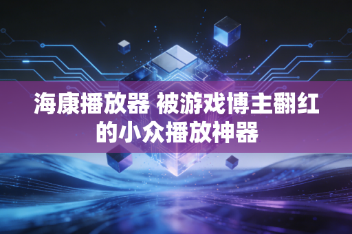海康播放器 被游戏博主翻红的小众播放神器