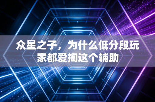 众星之子，为什么低分段玩家都爱掏这个辅助