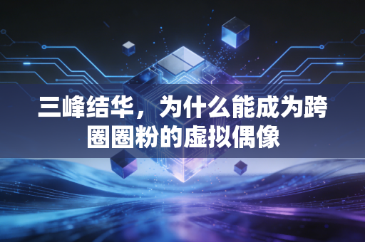 三峰结华，为什么能成为跨圈圈粉的虚拟偶像