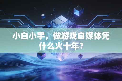 小白小宇，做游戏自媒体凭什么火十年？