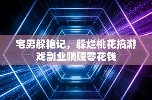 宅男躲艳记，躲烂桃花搞游戏副业躺赚零花钱