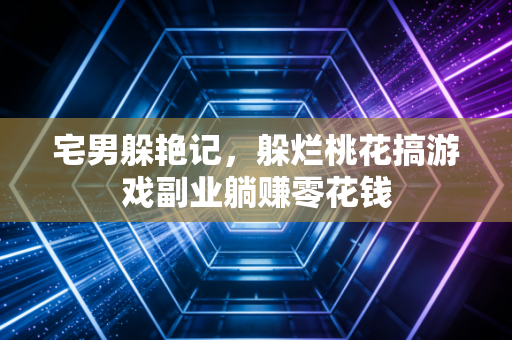 宅男躲艳记，躲烂桃花搞游戏副业躺赚零花钱
