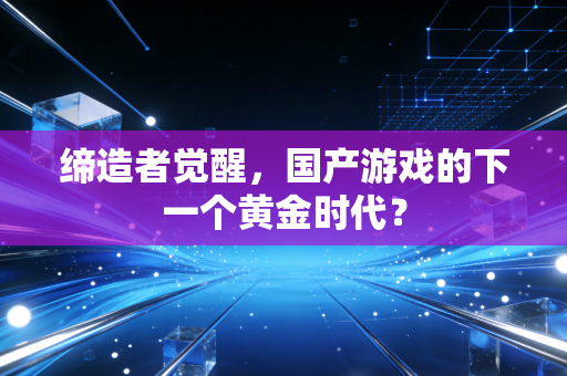 缔造者觉醒，国产游戏的下一个黄金时代？
