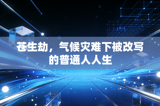 苍生劫，气候灾难下被改写的普通人人生