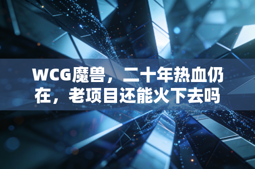 WCG魔兽，二十年热血仍在，老项目还能火下去吗