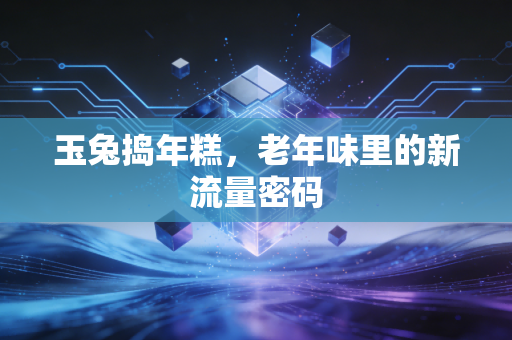 玉兔捣年糕，老年味里的新流量密码