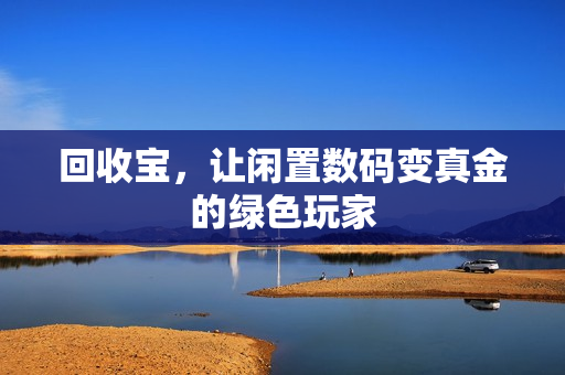回收宝，让闲置数码变真金的绿色玩家