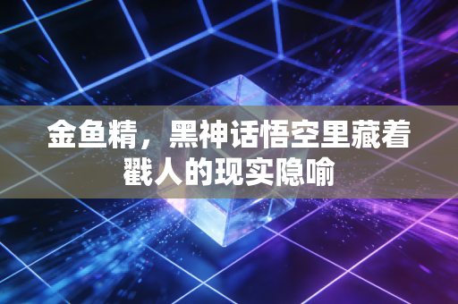 金鱼精，黑神话悟空里藏着戳人的现实隐喻