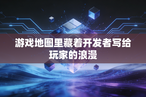 游戏地图里藏着开发者写给玩家的浪漫