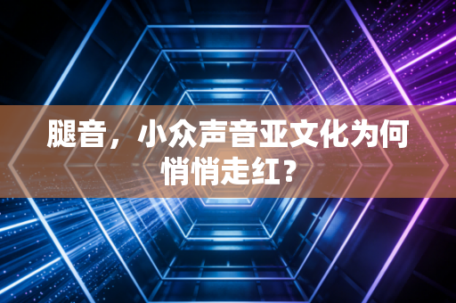 腿音，小众声音亚文化为何悄悄走红？