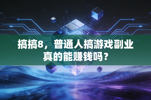 搞搞8，普通人搞游戏副业真的能赚钱吗？