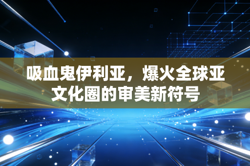 吸血鬼伊利亚，爆火全球亚文化圈的审美新符号