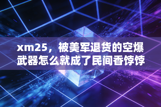 xm25，被美军退货的空爆武器怎么就成了民间香饽饽？