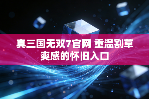 真三国无双7官网 重温割草爽感的怀旧入口