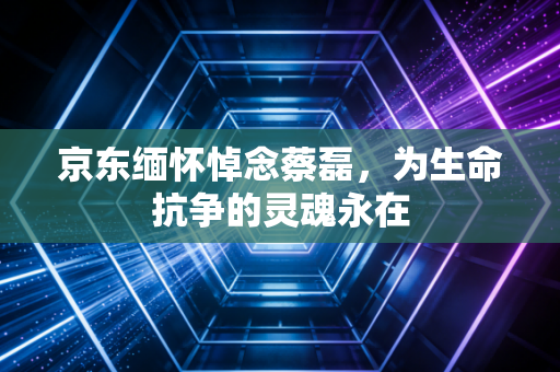 京东缅怀悼念蔡磊，为生命抗争的灵魂永在