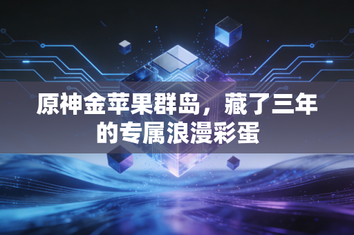 原神金苹果群岛，藏了三年的专属浪漫彩蛋