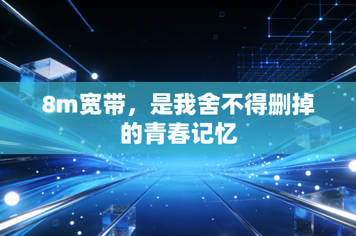 8m宽带，是我舍不得删掉的青春记忆