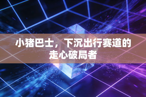 小猪巴士，下沉出行赛道的走心破局者