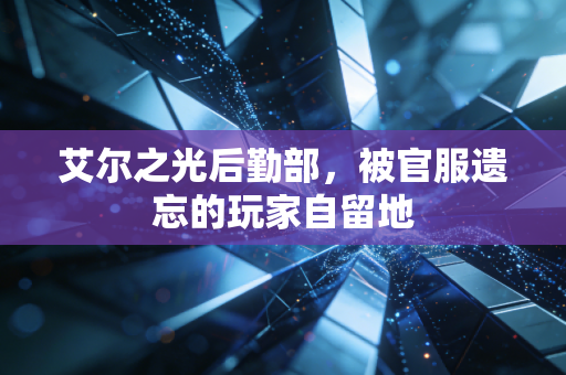 艾尔之光后勤部，被官服遗忘的玩家自留地