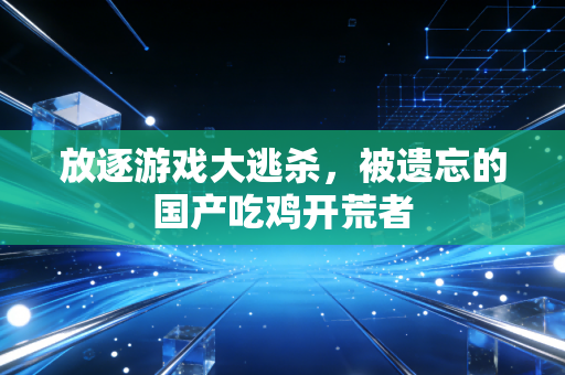 放逐游戏大逃杀，被遗忘的国产吃鸡开荒者