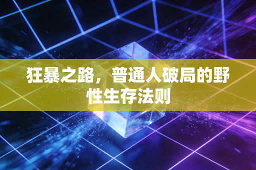 狂暴之路,普通人破局的野性生存法则