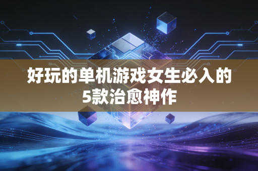 好玩的单机游戏女生必入的5款治愈神作