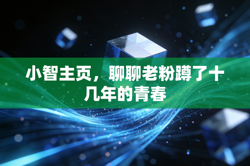 小智主页,聊聊老粉蹲了十几年的青春