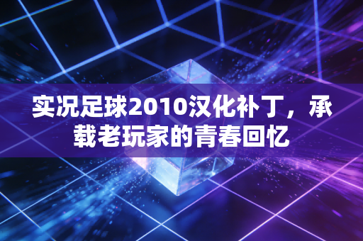 实况足球2010汉化补丁，承载老玩家的青春回忆
