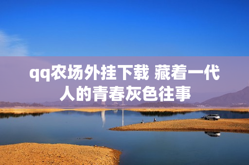 qq农场外挂下载 藏着一代人的青春灰色往事