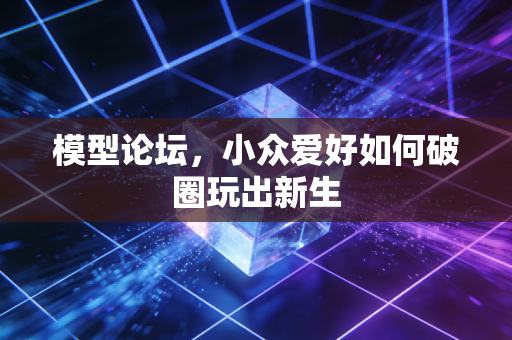 模型论坛,小众爱好如何破圈玩出新生