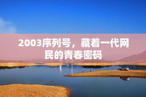 2003序列号，藏着一代网民的青春密码