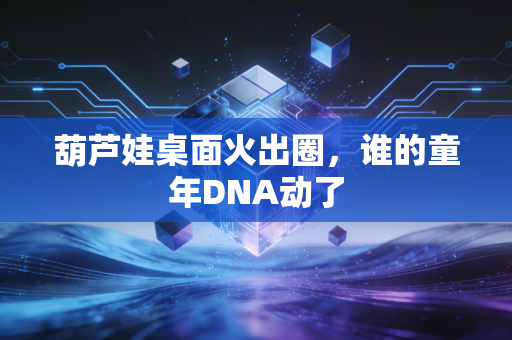 葫芦娃桌面火出圈，谁的童年DNA动了