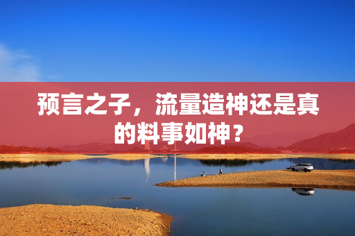 预言之子，流量造神还是真的料事如神？