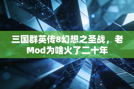 三国群英传8幻想之圣战,老Mod为啥火了二十年