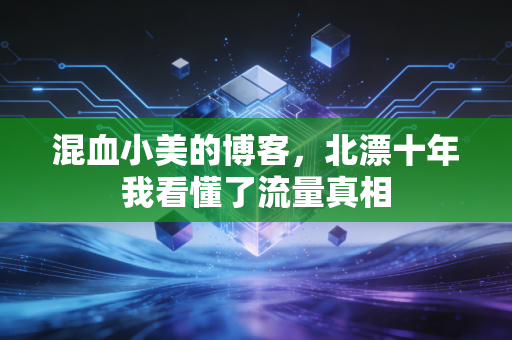 混血小美的博客,北漂十年我看懂了流量真相
