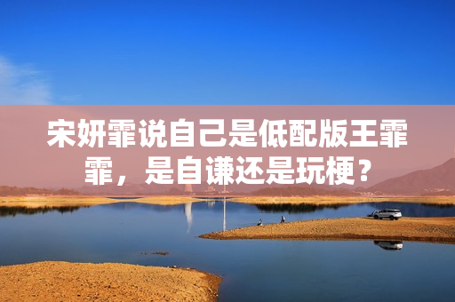 宋妍霏说自己是低配版王霏霏,是自谦还是玩梗?