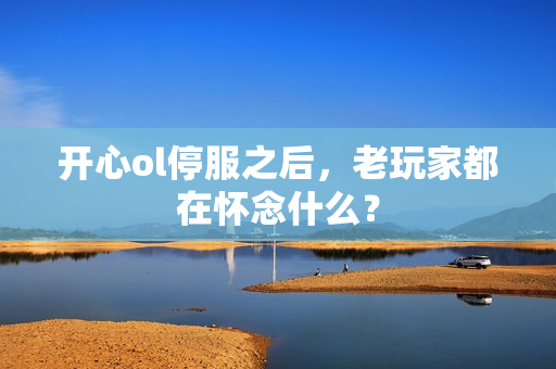 开心ol停服之后，老玩家都在怀念什么？