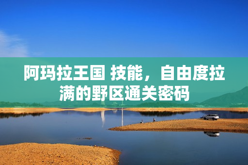 阿玛拉王国 技能,自由度拉满的野区通关密码