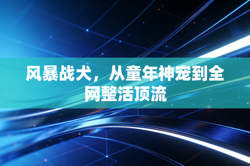 风暴战犬，从童年神宠到全网整活顶流