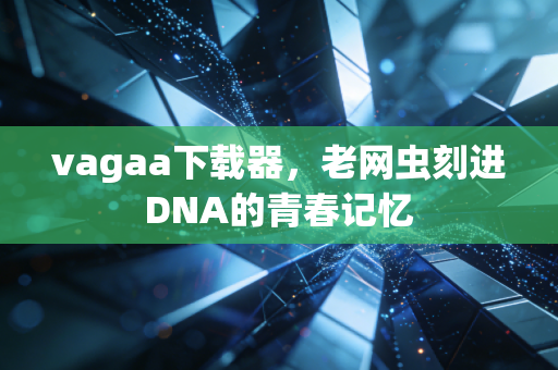 vagaa下载器,老网虫刻进DNA的青春记忆