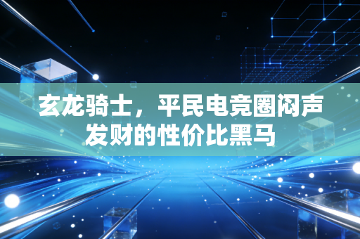 玄龙骑士，平民电竞圈闷声发财的性价比黑马