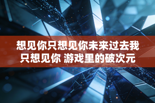 想见你只想见你未来过去我只想见你 游戏里的破次元相遇