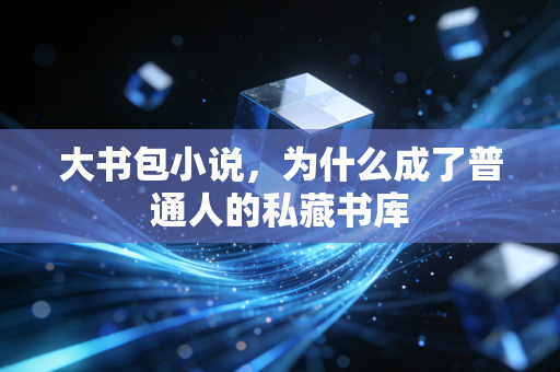 大书包小说，为什么成了普通人的私藏书库